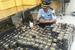 Bình Định: Phát hiện số lượng lớn mỹ phẩm có dấu hiệu giả mạo