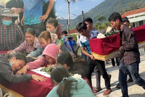 Thi thể nữ du học sinh Hàn Quốc đã trở về quê nhà trong sự thương tiếc của gia đình và người thân