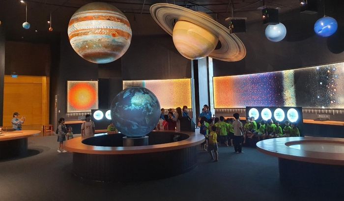 3a0719c7cd8524db7d94 Trung tâm về khoa học vũ trụ đầu tiên của Việt Nam 'hút' khách 17