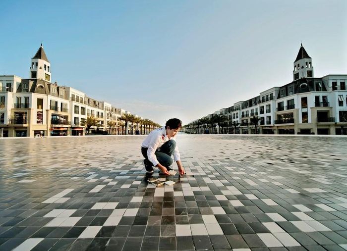 Độc đáo Quảng trường cầu chữ O trên bán đảo Phương Mai 0