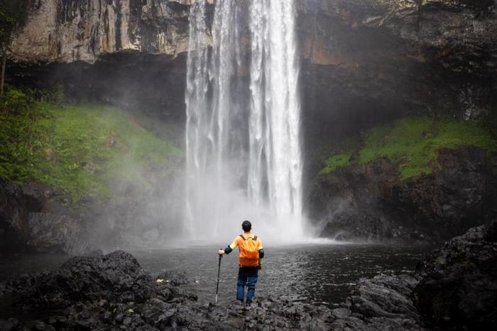 5e6f70eef7ac1ef247bd Lái xe xuyên đêm, vượt hơn 1000km chinh phục thác K50 đẹp như tiên cảnh ở Gia Lai 5