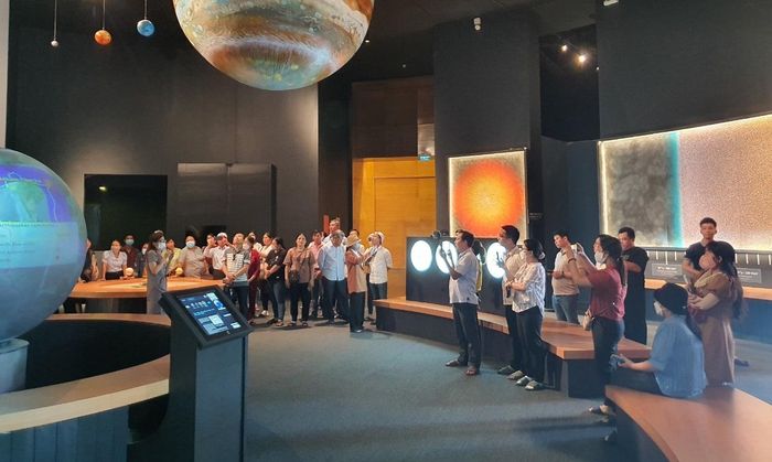 8f8da84d7c0f9551cc1e Trung tâm về khoa học vũ trụ đầu tiên của Việt Nam 'hút' khách 16