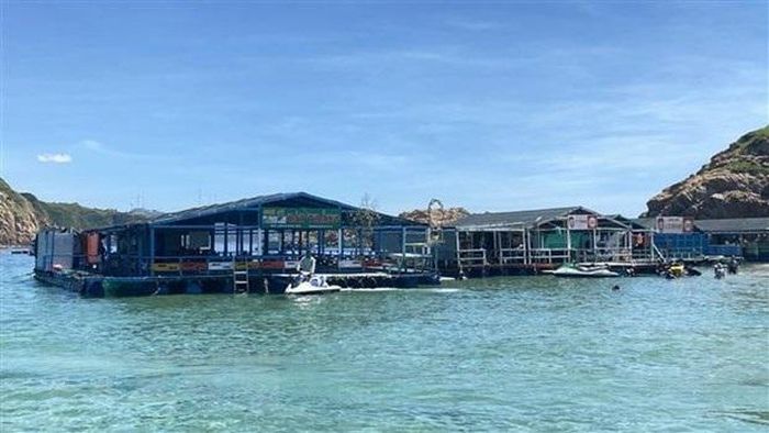 Chấn chỉnh các nhà hàng bè nổi hoạt động tự phát ở Hòn Khô 0