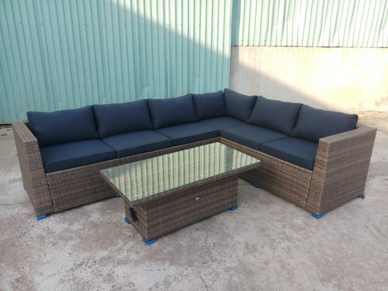 banghenhuagia2013 Bàn ghế nhựa giả mây