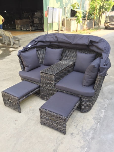 banghenhuagia2023 Bàn ghế nhựa giả mây