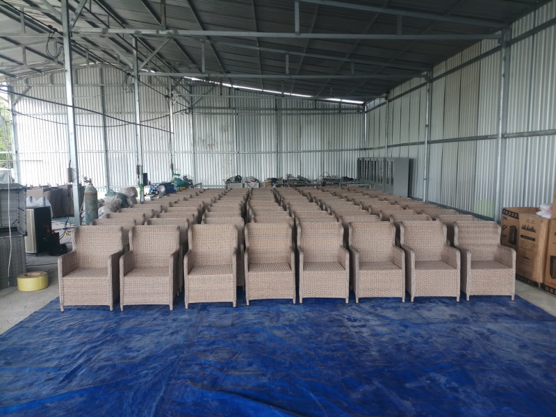 banghenhuagia2029 Bàn ghế nhựa giả mây