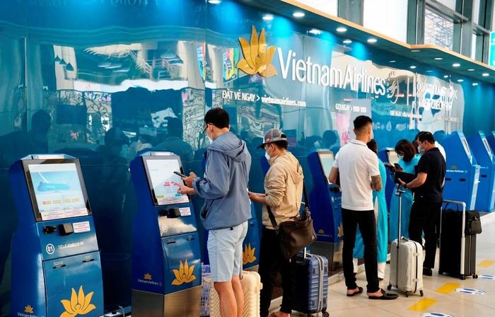 Vietnam Airlines triển khai làm thủ tục trực tuyến ở nhiều sân bay 0