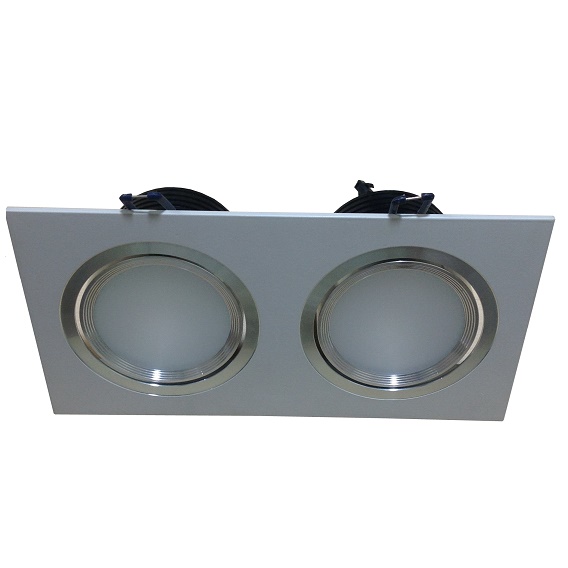 doi20kinh Đèn led âm trần đơn kính