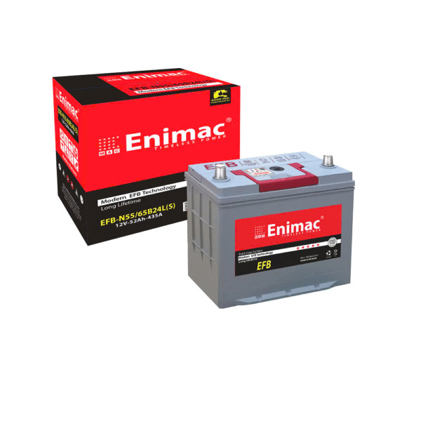 enimac-efb-n55-65b24ls Ắc quy Enimac EFB-N55/65B24L(S)