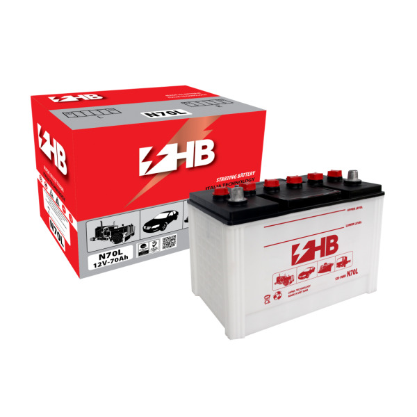 hb-n70l Ắc quy HB N70L