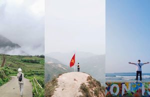 Đôi bạn trẻ chi 53 triệu đồng, phượt xe máy xuyên Việt trong 41 ngày