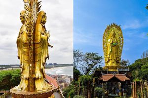 Chiêm ngưỡng bức tượng Phật đôi cao nhất Việt Nam tại Quy Nhơn