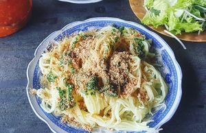 Món bánh dây đặc sản Bồng Sơn: Trông dân dã mà đã ăn là không thể dừng đũa
