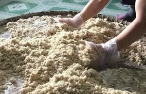 Giỗ tổ làng nghề truyền thống rượu Bàu Đá