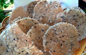 Bánh tráng nước dừa Tam Quan