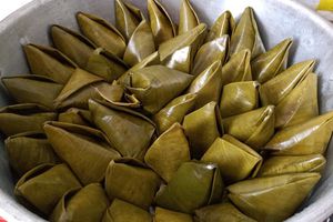 Dẻo thơm bánh ít lá gai chợ Thuận