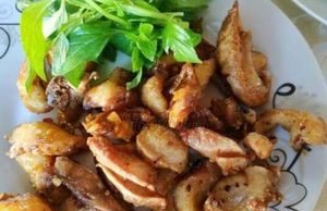 Món ăn từ gân cá ngừ, lạ lắm à nha!